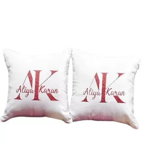 Personalised Cushion Combo with Velvet