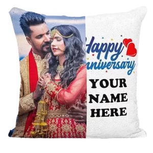 Personalised Magical Photo Cushion for Gifting 16x16 inch