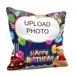 Personalized Photo Cushion Gift for Loved Ones – Multicolor 16x16