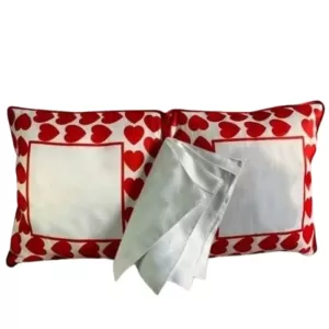 Sublimation Album Cushion Cover 16x16 Inch – Custom Printed Photo Cushion