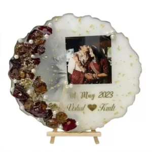 Custom Photo Frame for Gifts by COOL ART – Personalized and Customizable Tabletop Frame for Home Decor and Gifting Personalized Photo Frame for Home Décor