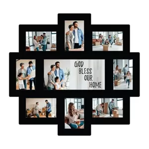 Family Collage Photo Frame with 9 Pictures for Wall DecorationFamily Collage Photo Frame