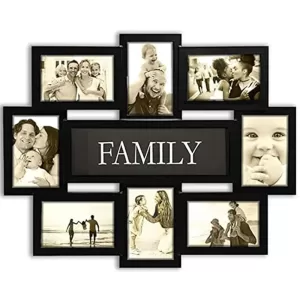 Personalised 8 Collage Wall Photo Frame for Family Living Room Wall Décor